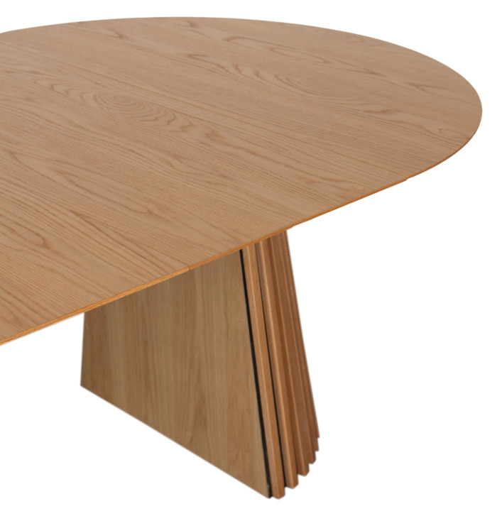 Dining Ausziehtisch Oria Natur Oak oval 210 x 120 cm