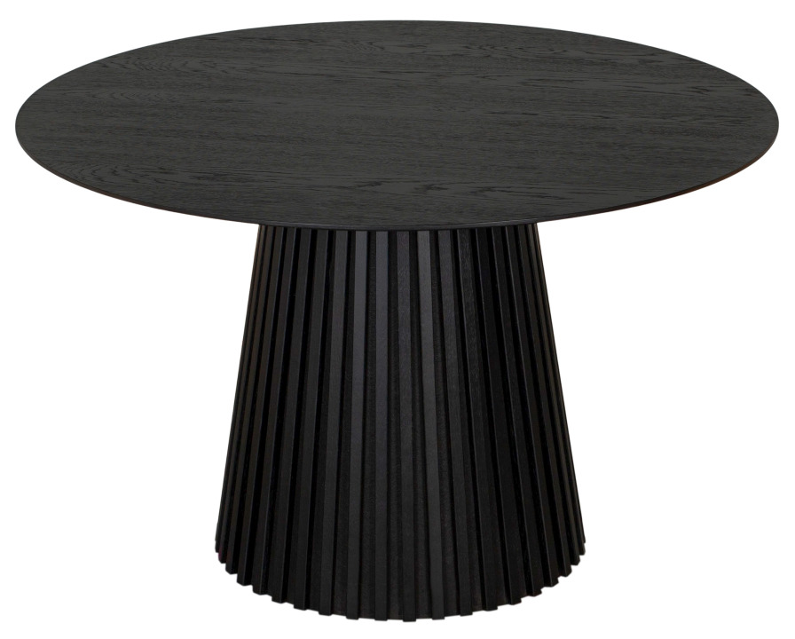 Diningtisch Andria Black Oak rund 120 cm